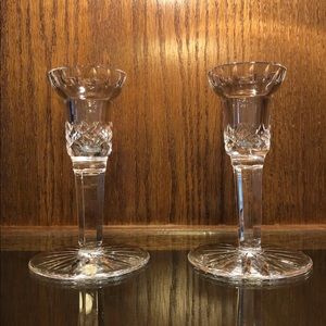 Beauty Waterford candle holders